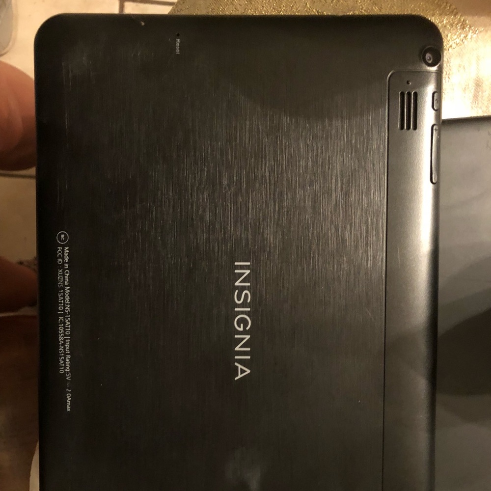 Insignia tablet never been used